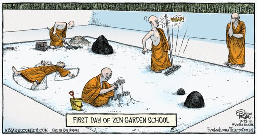 bizarro zen